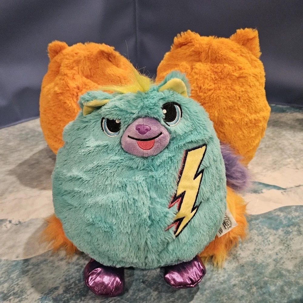 Misfittens Kittens Plush‎ Lot Of 3 Basic Fun 2023 Orange Teal Cat 10